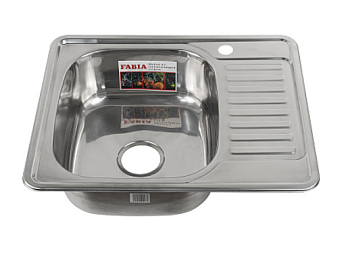 Мойка врезная 58*48 h 20 см WWW5848L